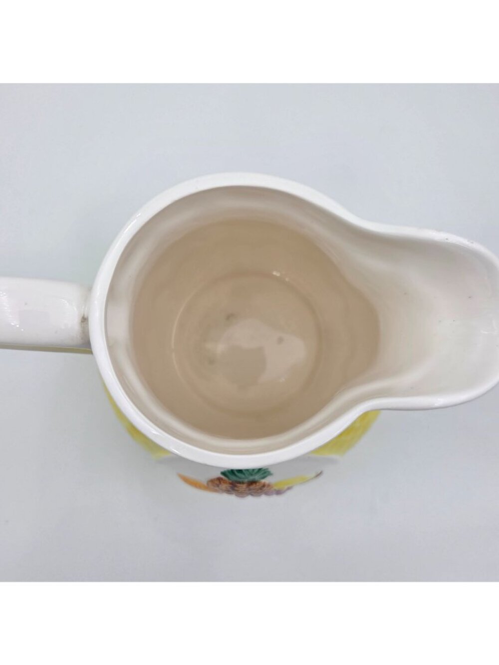 Market Basket Hand Painted Fruit and Vegetable Pitcher Cup Sugar Shaker Set - Picture 5 of 16